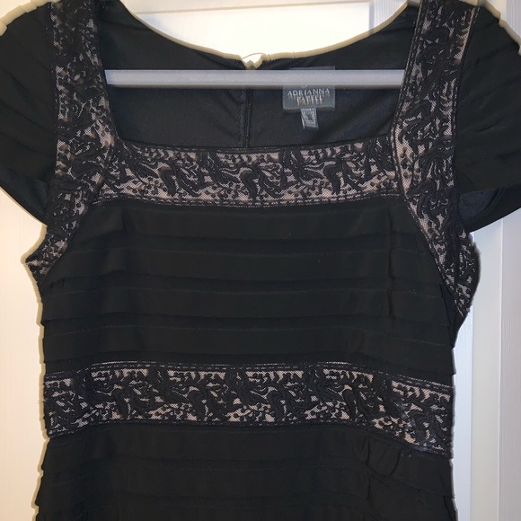 Adrianna Papell Black Dress - Picture 3 of 4